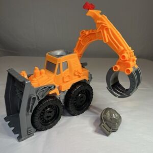 Hasbro Play-Doh Sand Wheels Front Loader Toy Truck Excavator Dough Construction